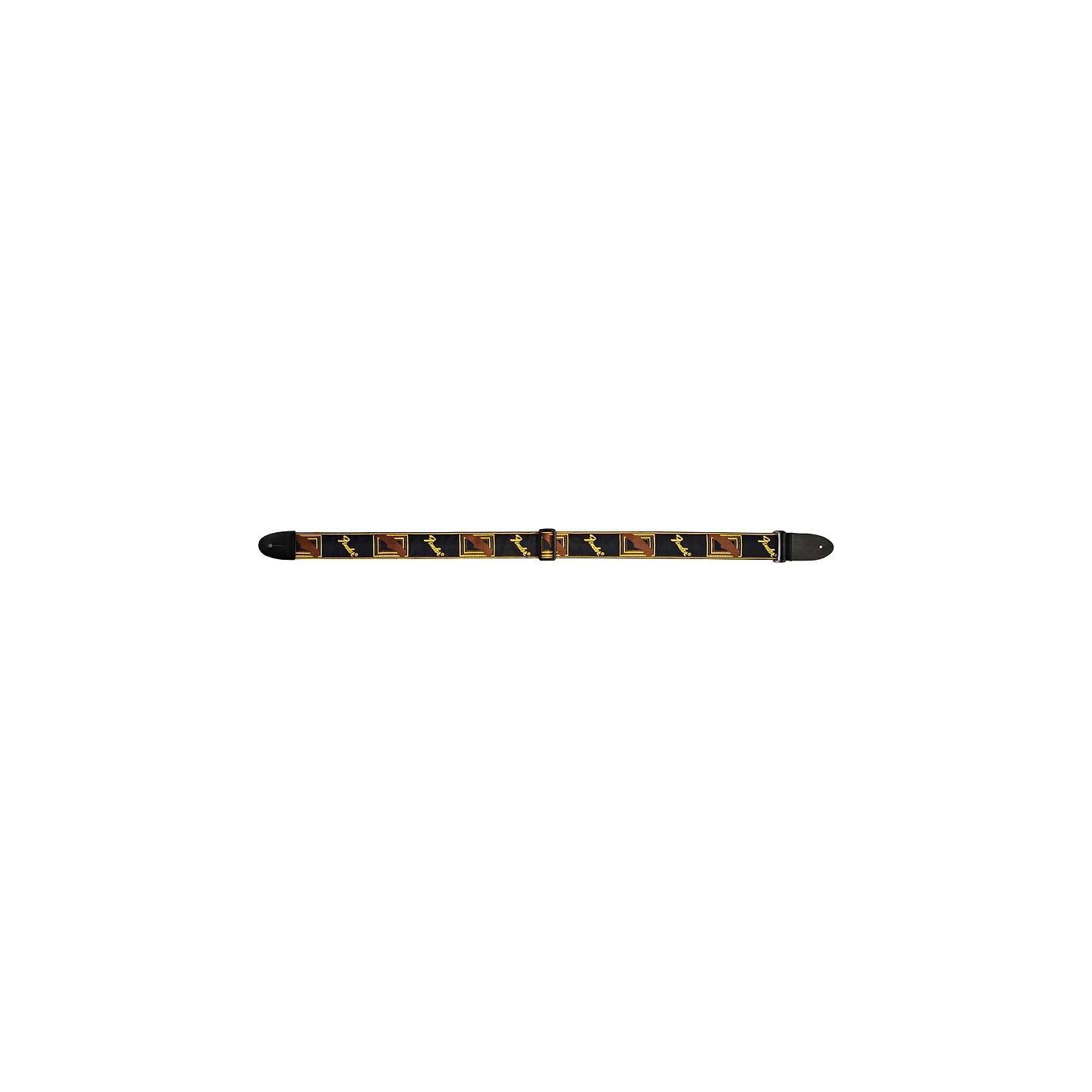 FENDER 2 MONOGRAM-BK-Y-BRW
