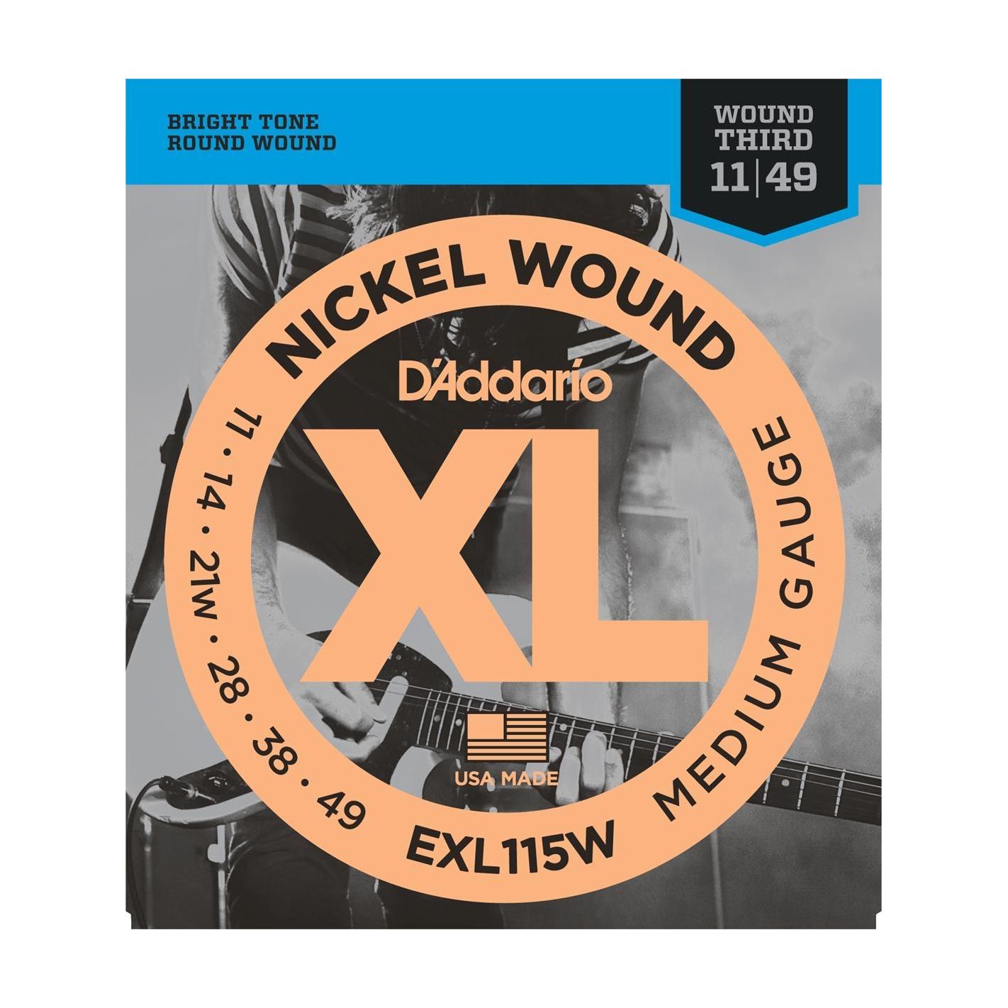 DADDARIO EXL115W