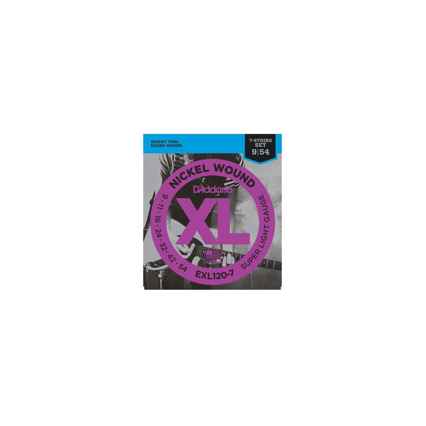 DADDARIO EXL120-7