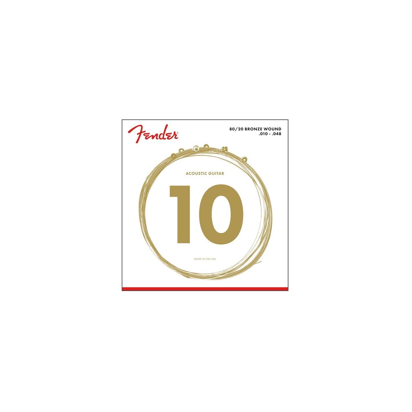 FENDER 80-20 BRONZE 70XL