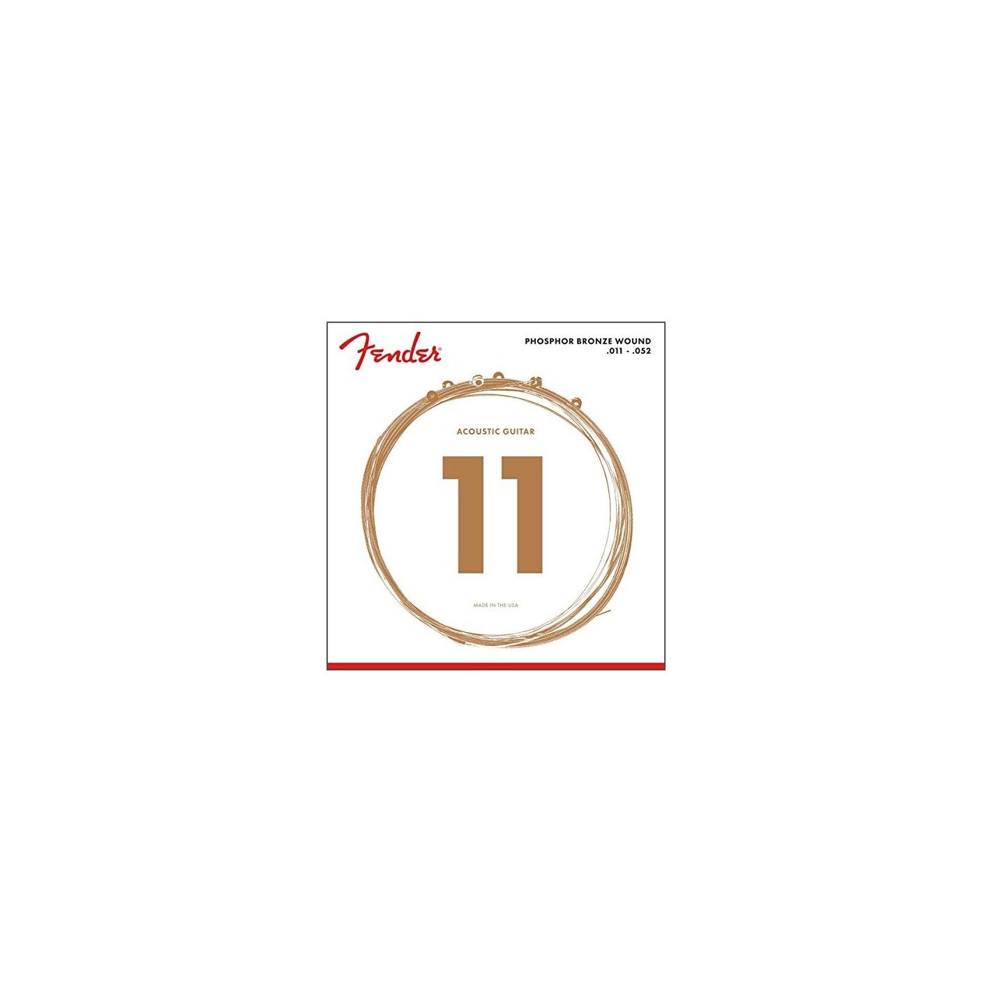 FENDER PHOSPHOR BRONZE 60CL