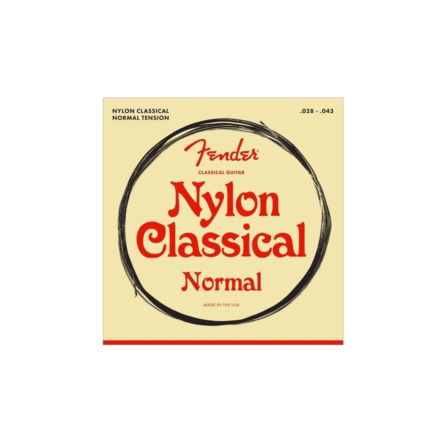 FENDER NYLON CLASS 100 CLEAR
