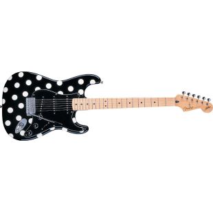 FENDER BUDDY GUY POLKA ST MN-BK