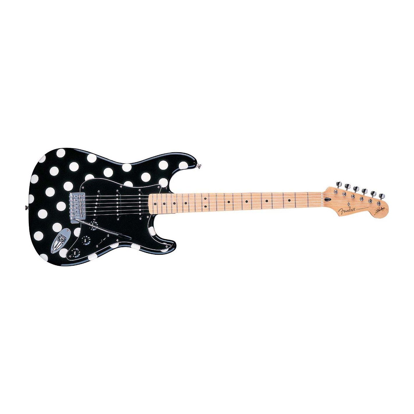 FENDER BUDDY GUY POLKA ST MN-BK
