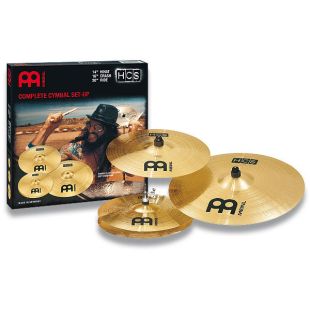 MEINL HCS141620 COMPLETE CYMBAL SET-UP