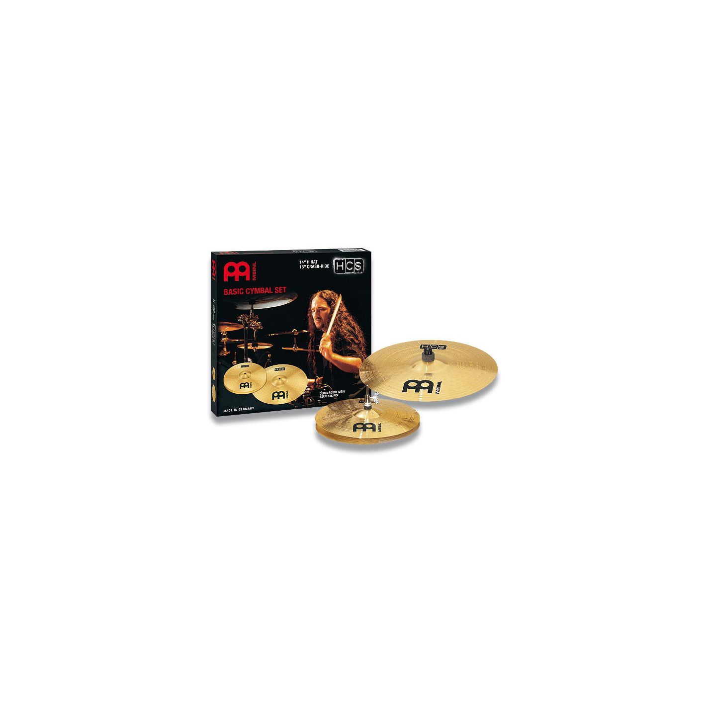 MEINL HCS1418 CYMBAL SET STARTER ECO