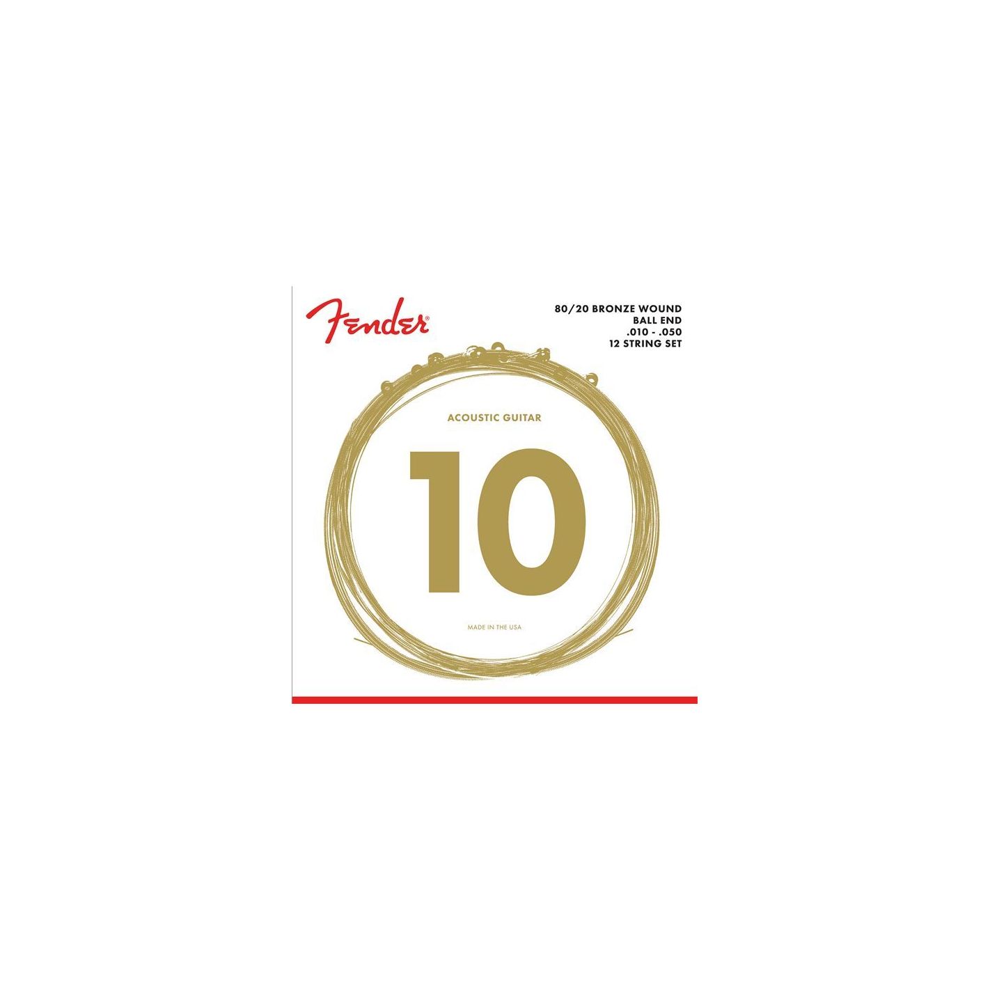FENDER 80-20 BRONZE 70-12L