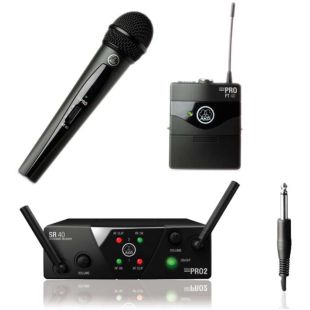 AKG WMS 40 MINI DUAL VOCAL INST BAND ISM 2-3