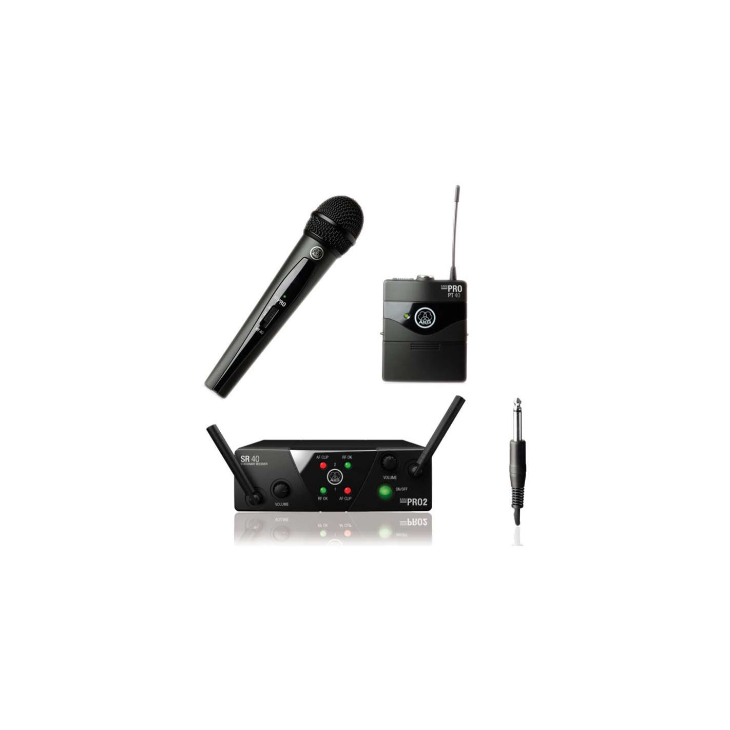 AKG WMS 40 MINI DUAL VOCAL INST BAND ISM 2-3