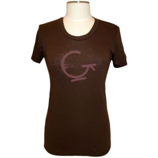 GRETSCH GRETSCH LADIES G T-SHIRT BROWN L