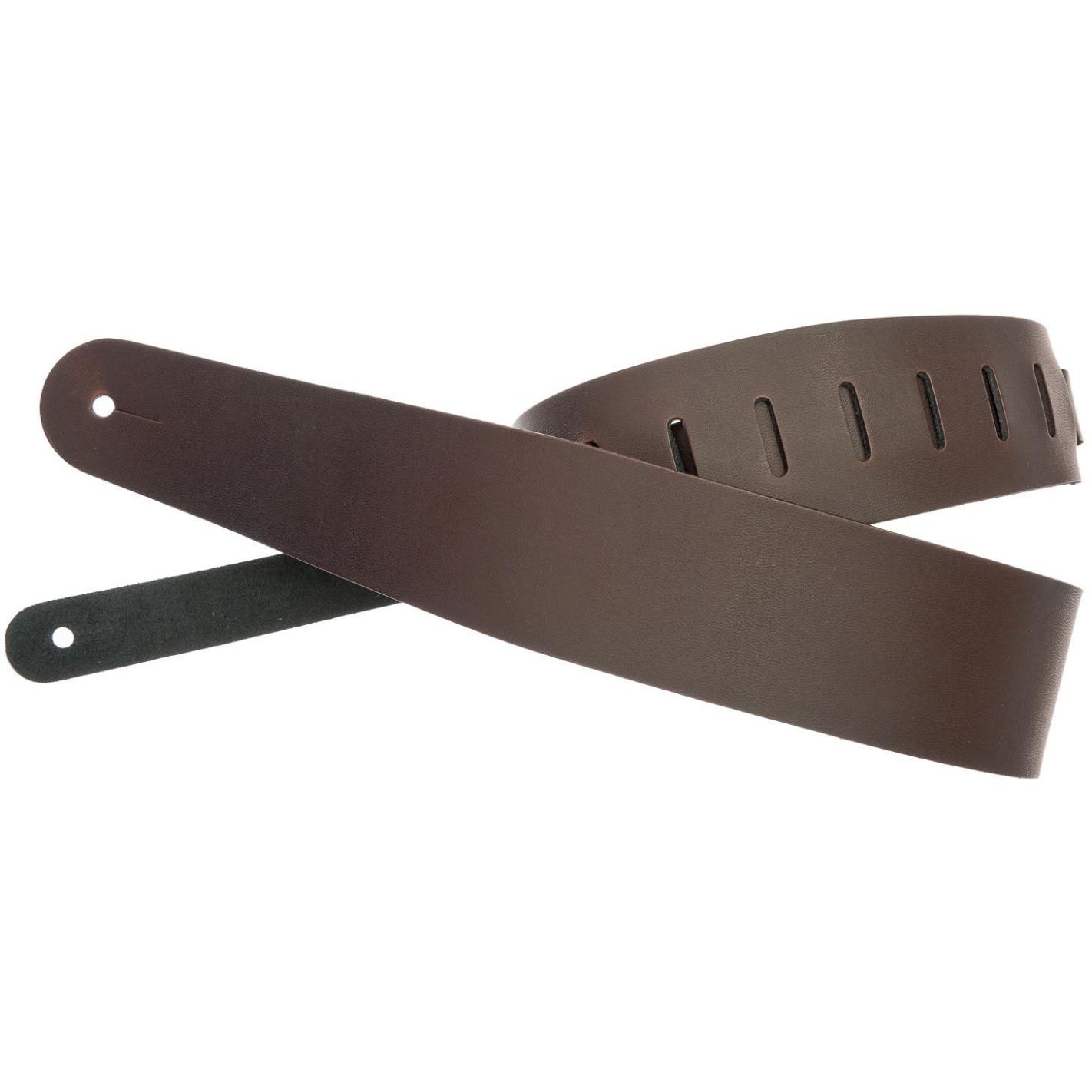 DADDARIO 25L01-DX WIDE BROWN LEATHER STRAP