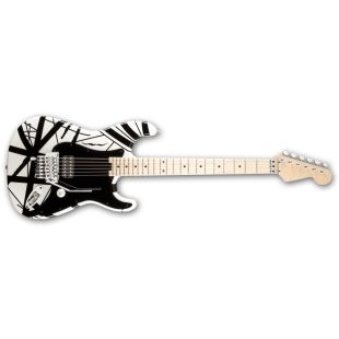 EVH STRIPE WHITE WITH BLACK STRIPES