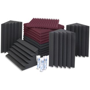 EZ ACOUSTICS EZ FOAM S ACOUSTIC PACK GARNET