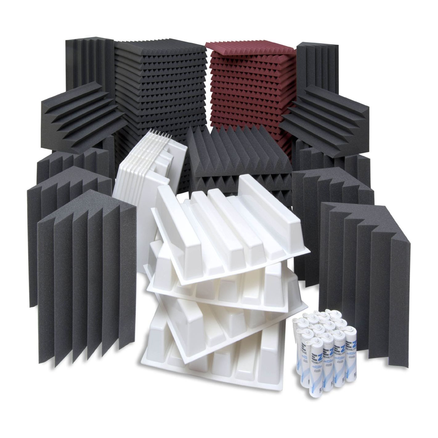 EZ ACOUSTICS EZ FOAM XXL ACOUSTIC PACK GARNET
