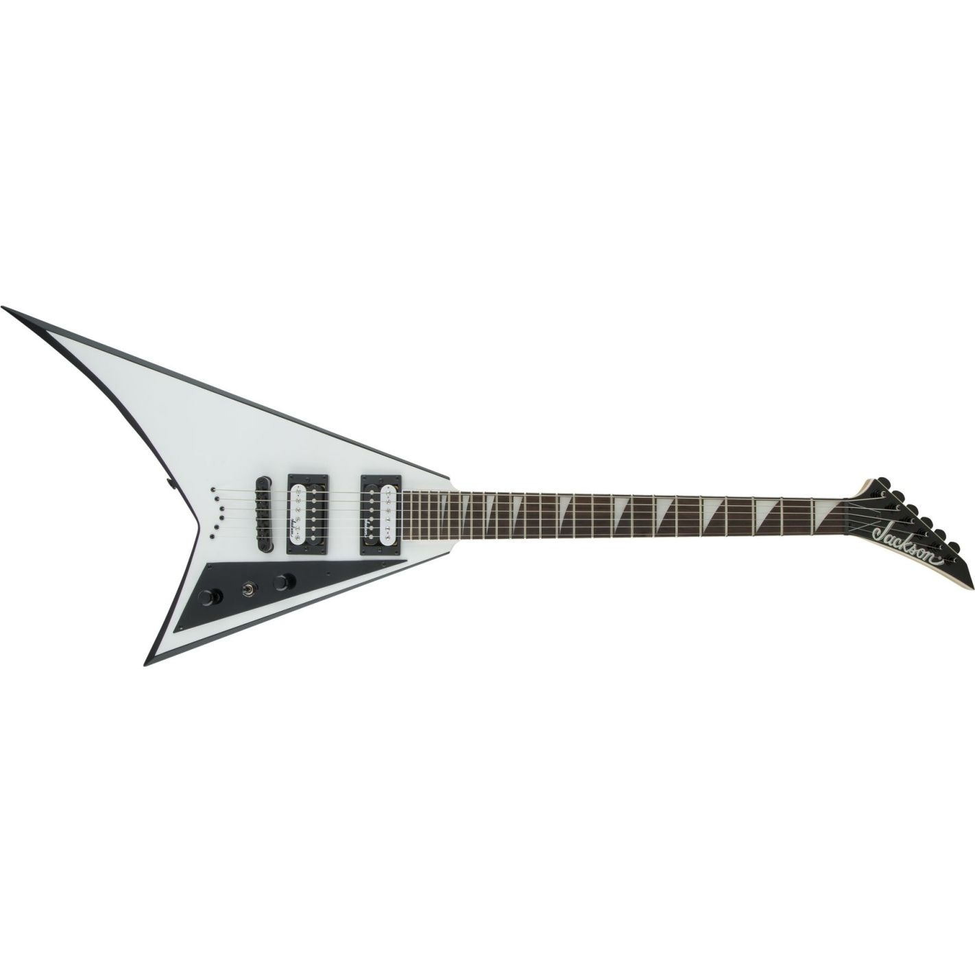 JACKSON JS32T RHOADS WHITE-BLACK BEVELS