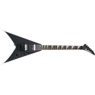 JACKSON JS32 KING V BLACK-WHITE BEVELS