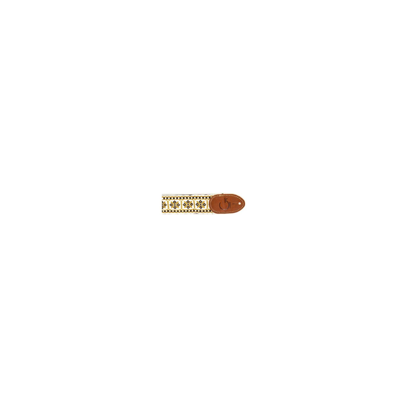 GRETSCH STRAP DIAMOND BRN END