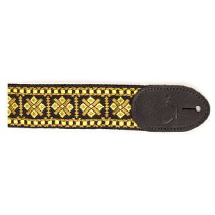 GRETSCH STRAP DIAMOND BLACK ENDS
