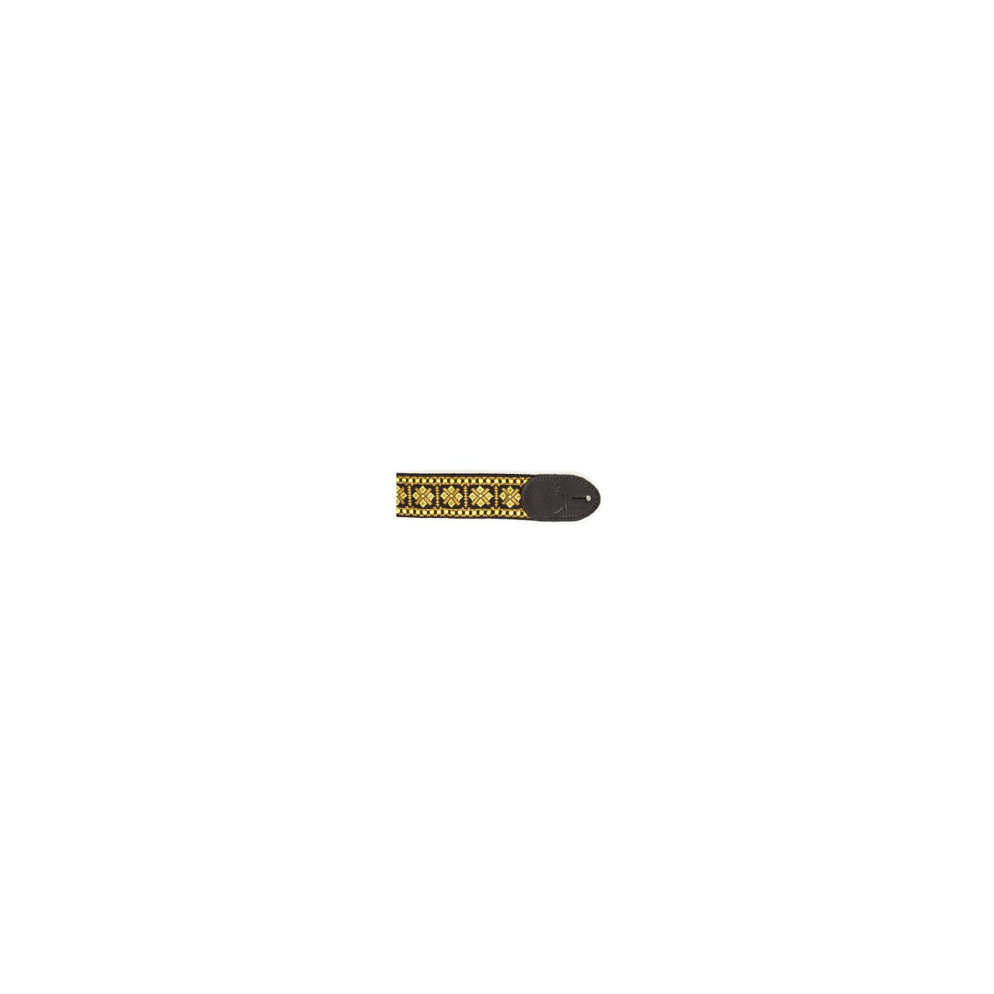 GRETSCH STRAP DIAMOND BLACK ENDS