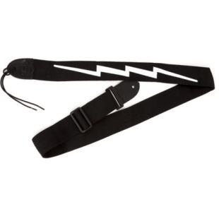 FENDER 2.5 POLY LIGHTNING BOLT BLK-W