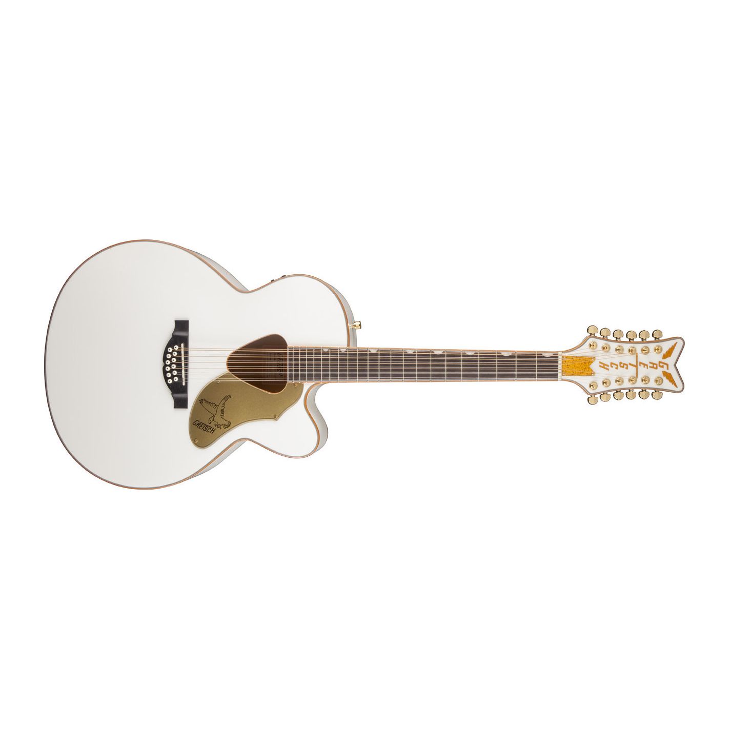 GRETSCH G5022CWFE-12 RANCHER JUMBO WHITE