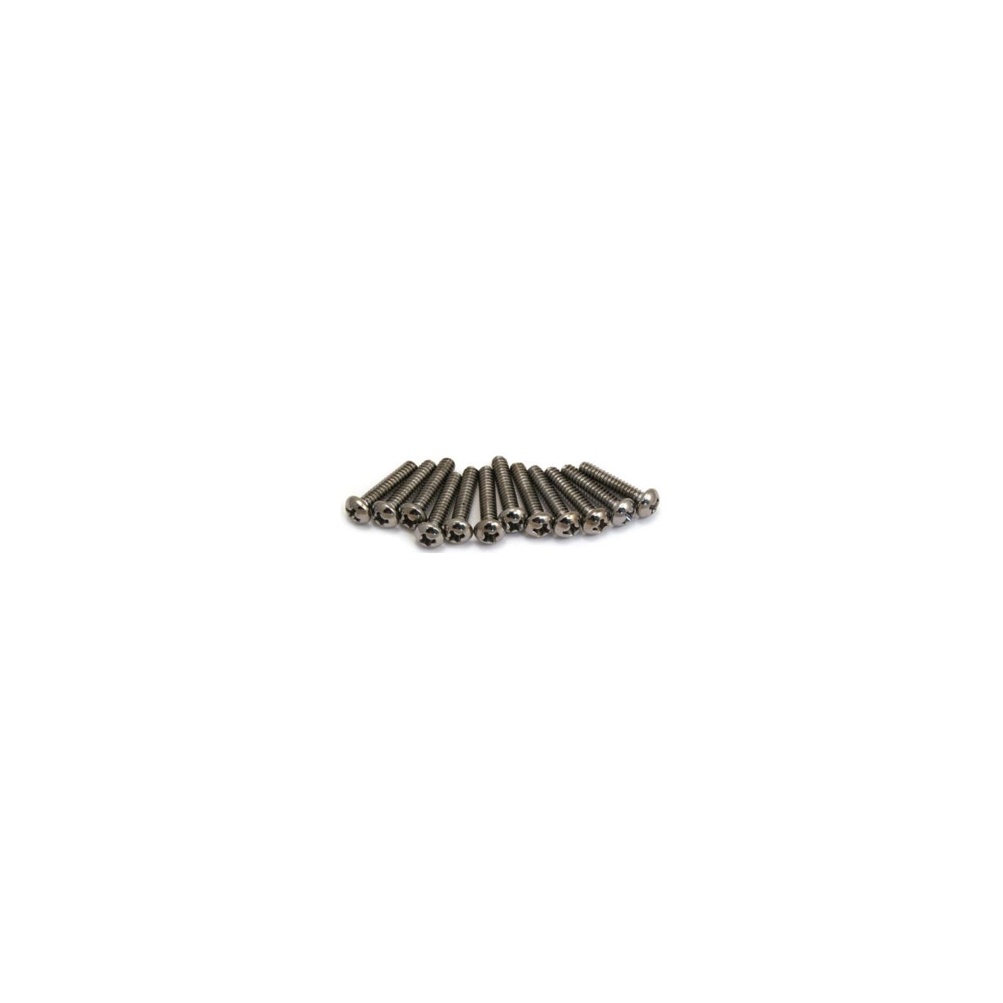 FENDER PICKUP SWITCH SCREWS CHROME