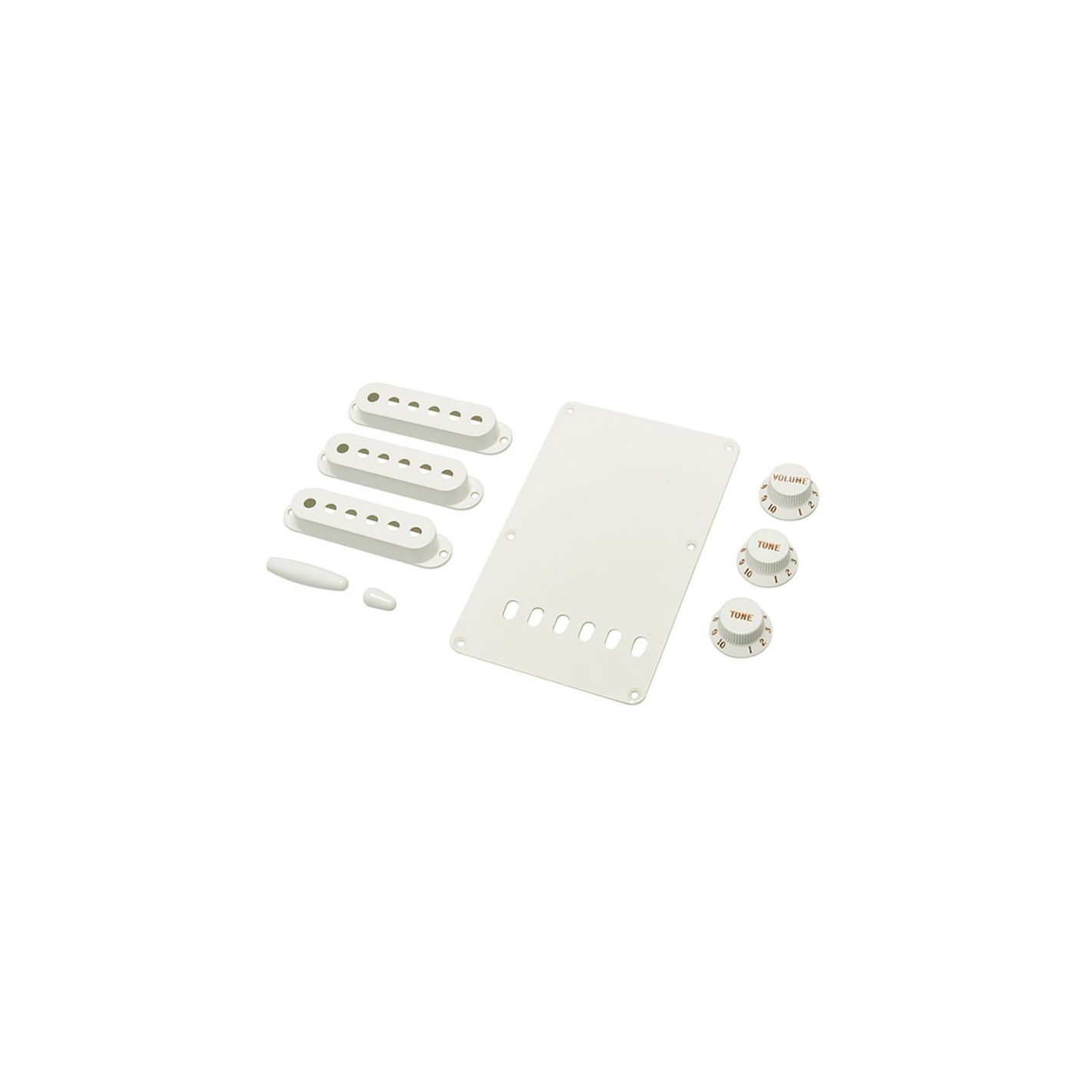 FENDER WHITE ACCESORY KIT STRAT