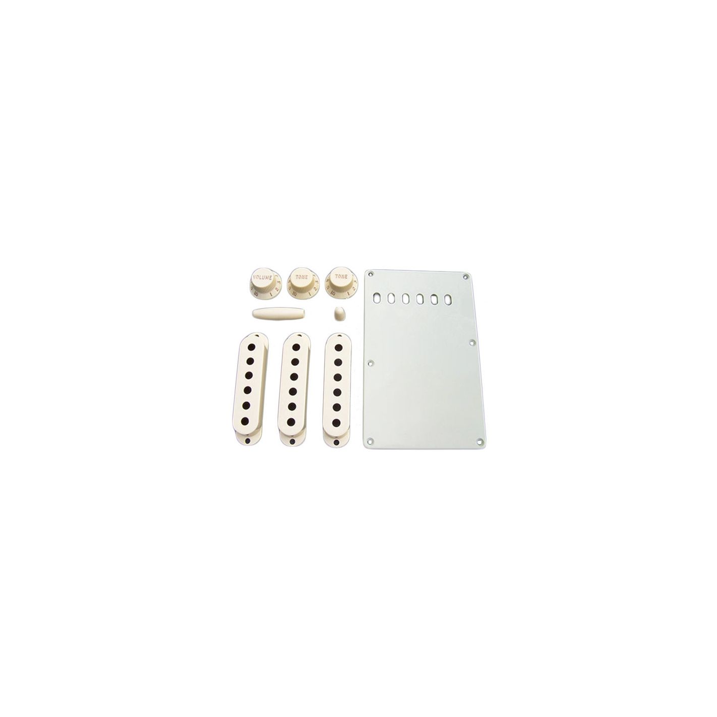 FENDER AGED WHITE ACCESORY KIT STRAT