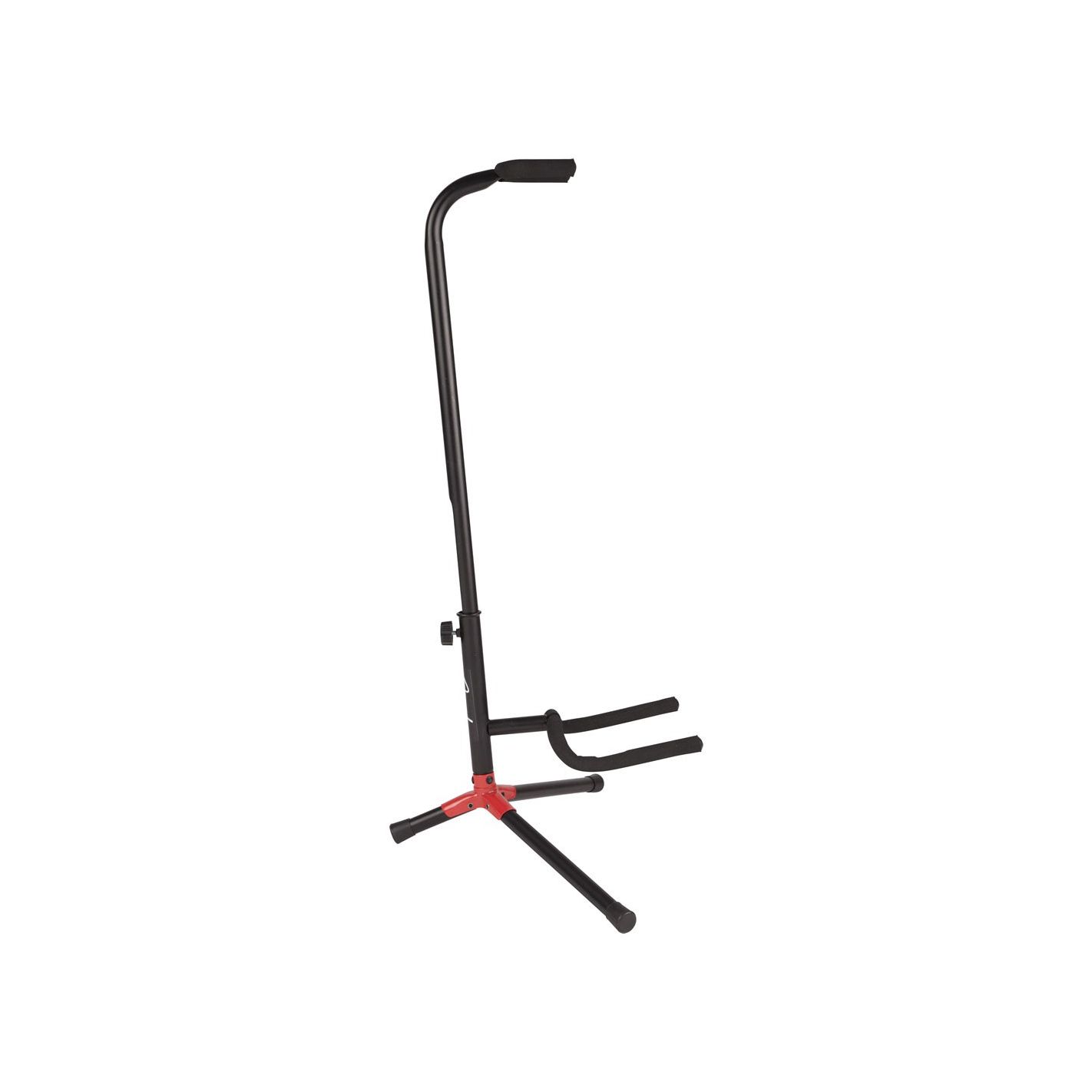 FENDER ADJUSTABLE GUITAR STAND BLACK-RED