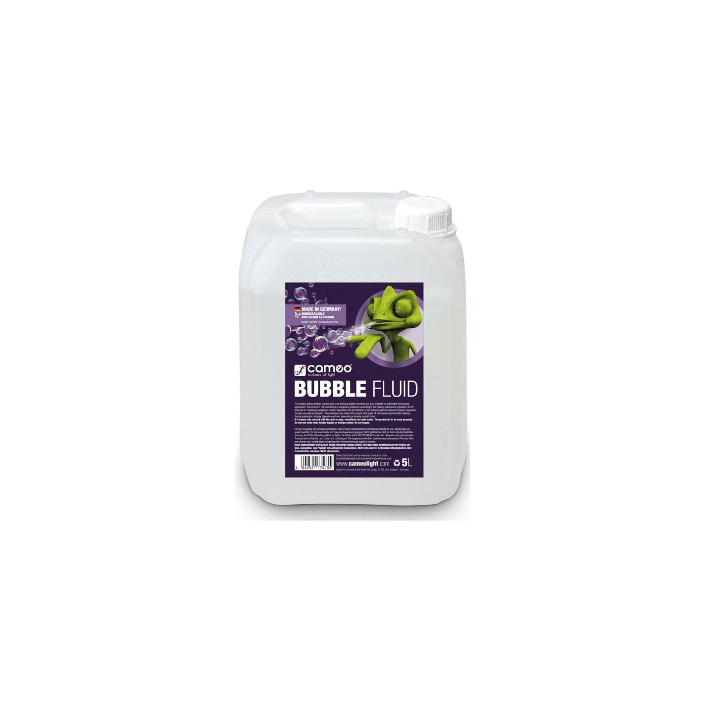 CAMEO BUBBLE FLUID 5L