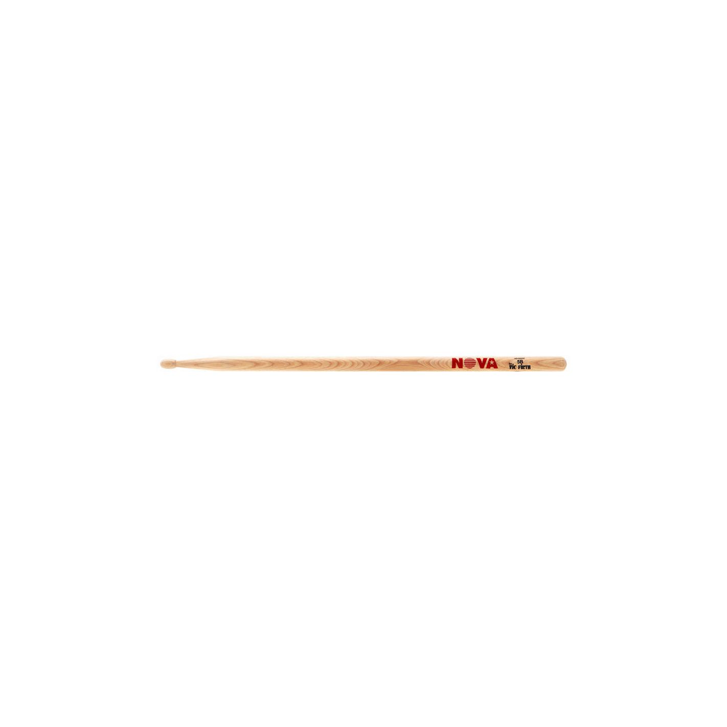 VIC FIRTH 5BW NOVA HICKORY WOOD TIP