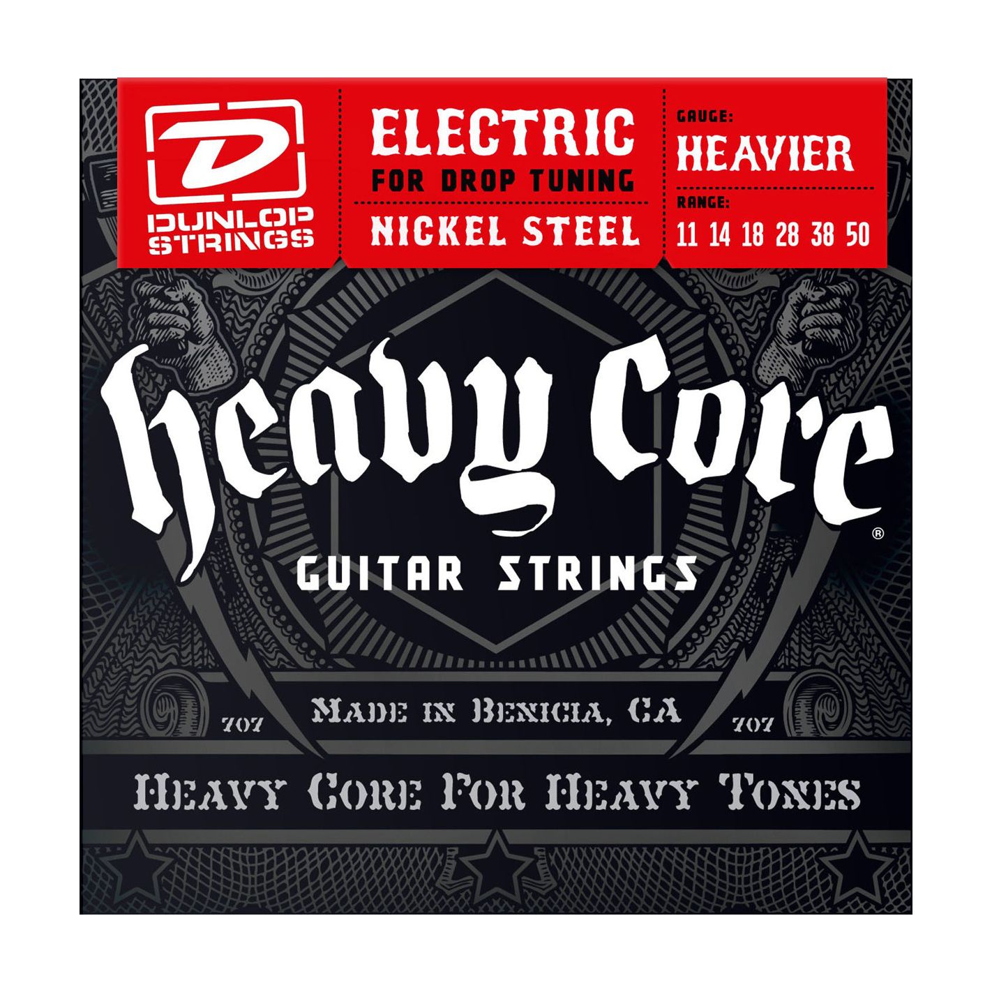 JIM DUNLOP HEAVY CORE 11-50