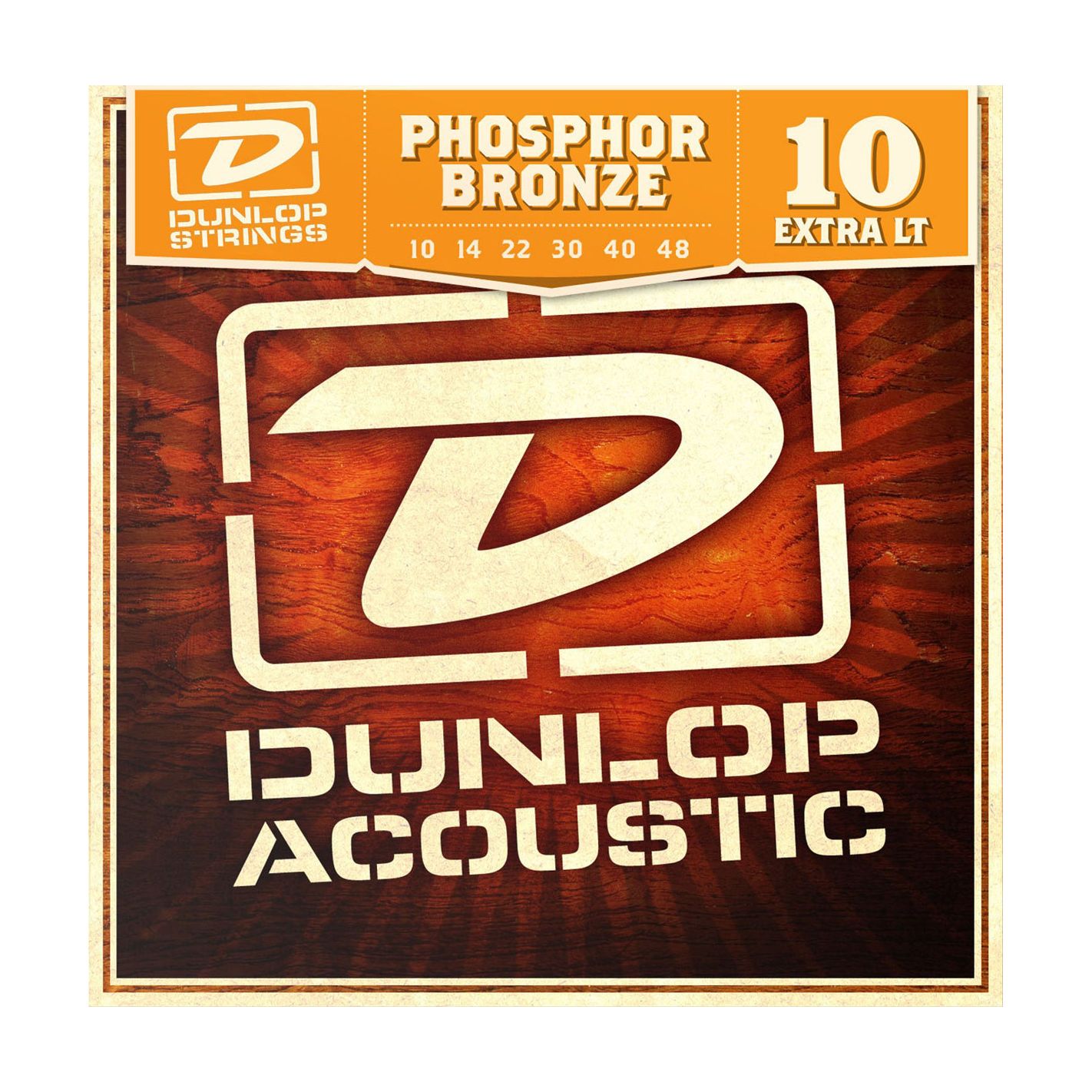 JIM DUNLOP EXTRA LT PHOSPHOR BRONCE 10-48