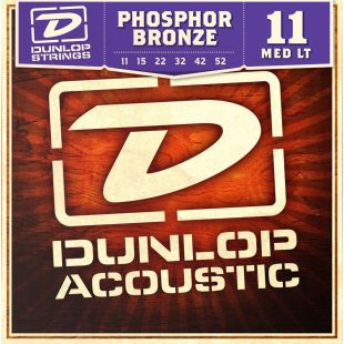 JIM DUNLOP MED LT PHOSPHOR BRONCE 11-52