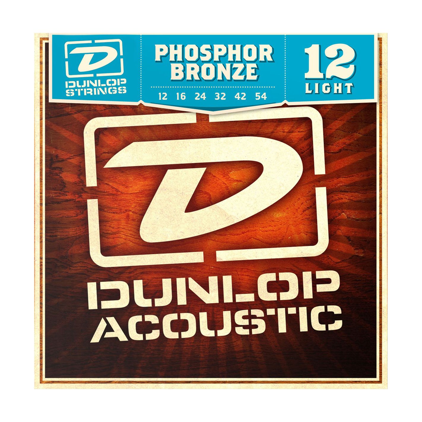 JIM DUNLOP LIGHT PHOSPHOR BRONCE 12-54