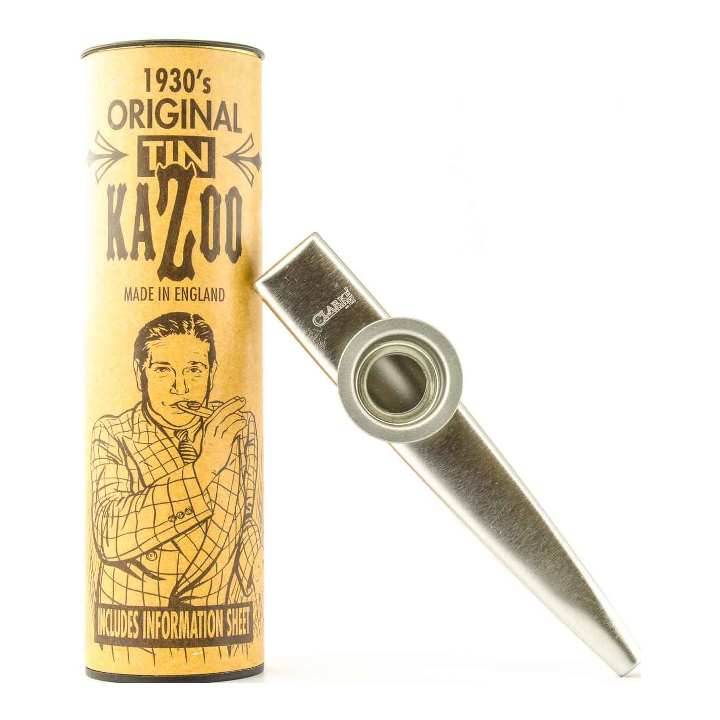 CLARKE KAZOO METALICO PLATEADO