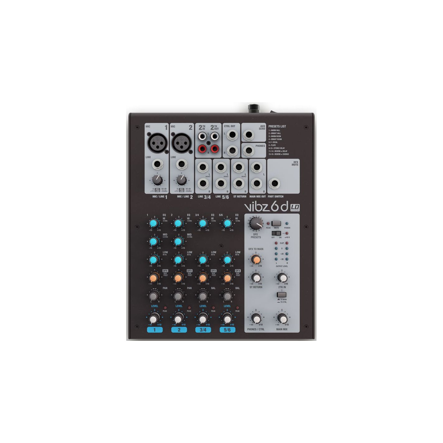 LD SYSTEMS VIBZ 6 D