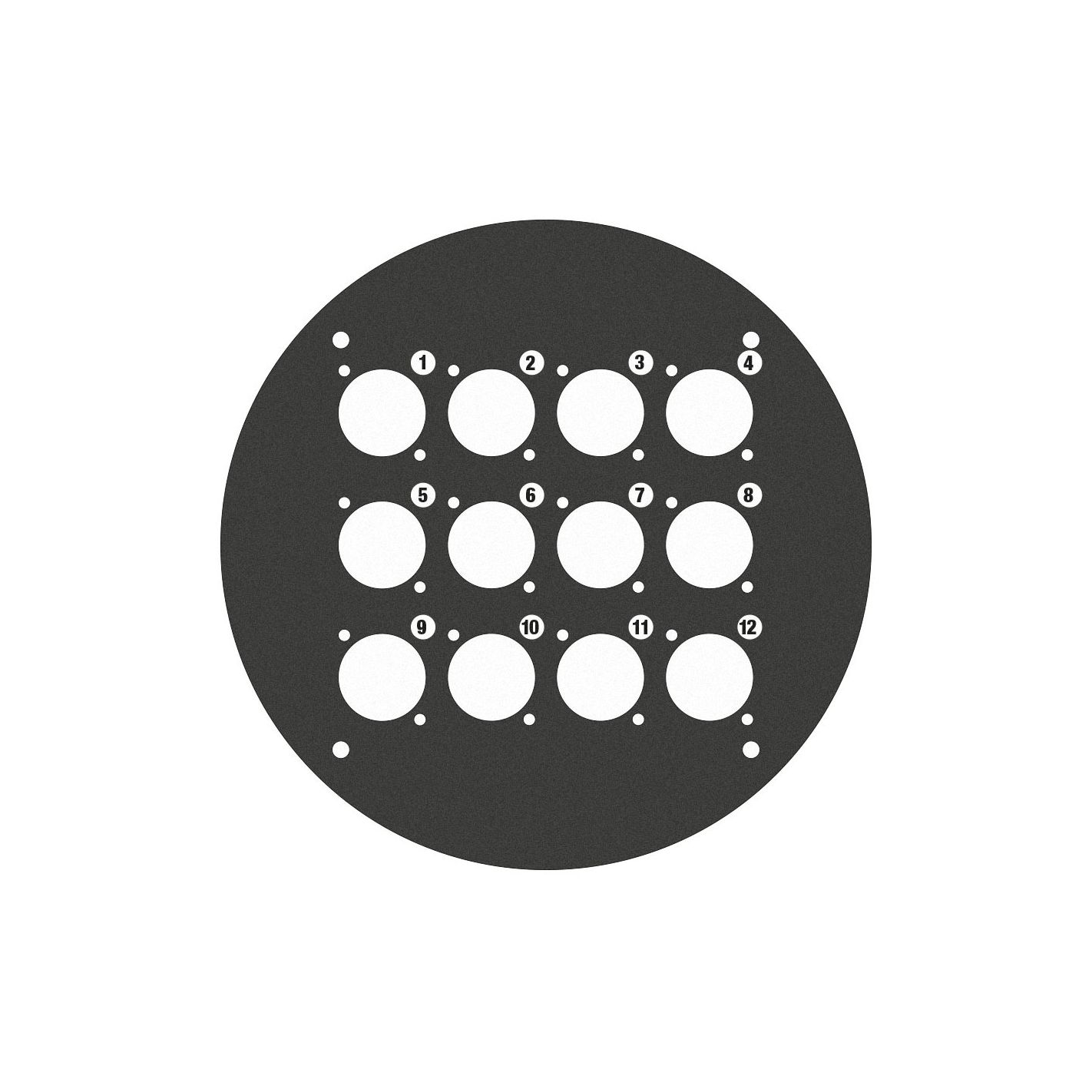 ADAM HALL 70225 D12 - PANEL