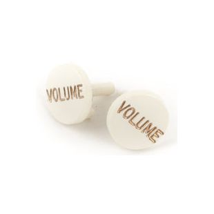 FENDER S-1 SWITCH STRAT KNOBS CAPS PARCHMENT