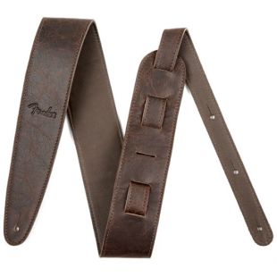 FENDER ARTISAN LEATHER STRAP 2.5 BR