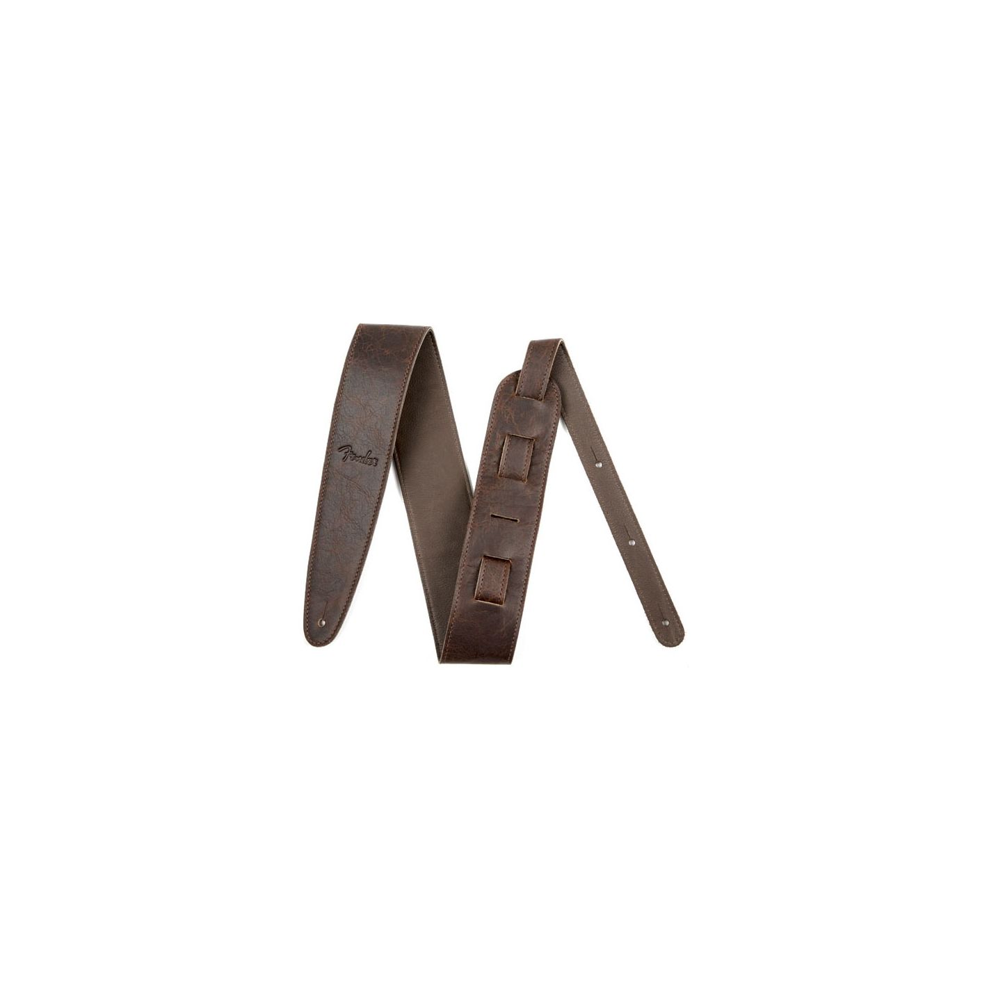 FENDER ARTISAN LEATHER STRAP 2.5 BR