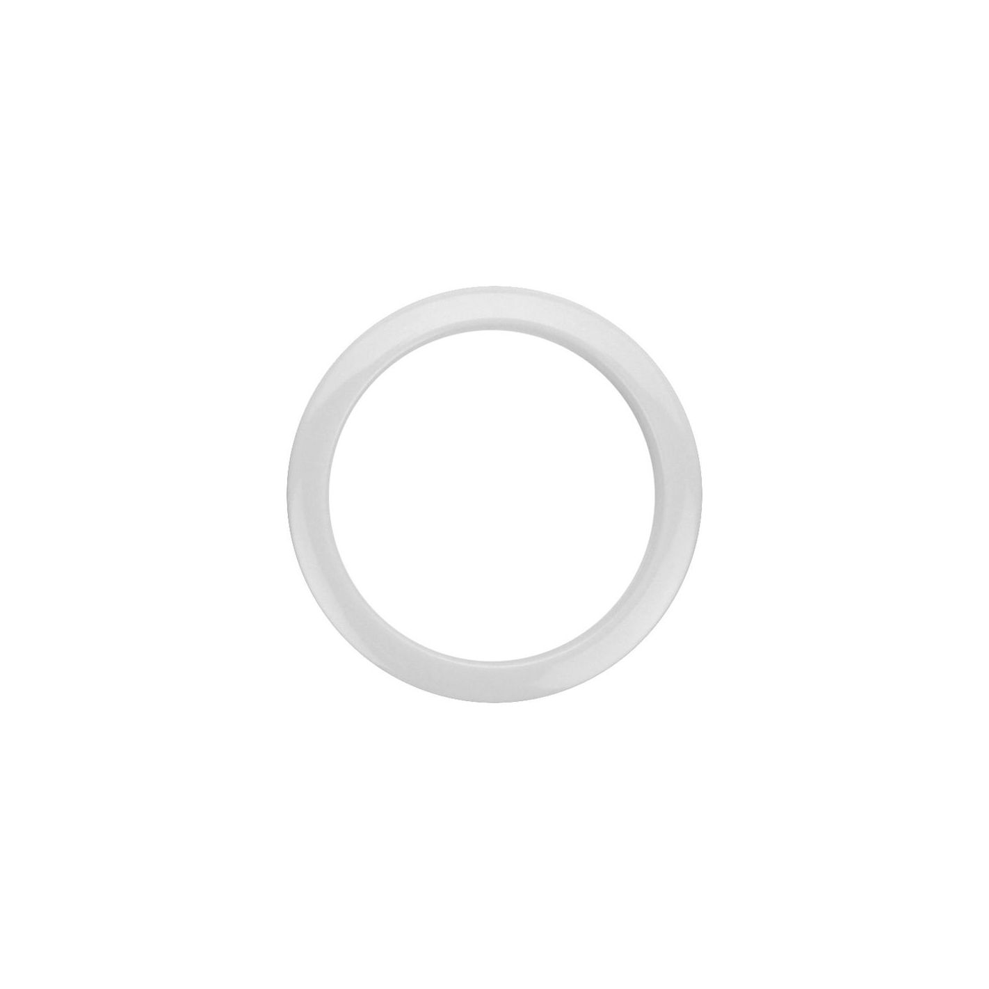 BASS DRUM OS HW4 WHITE ROUND 4