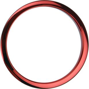 BASS DRUM OS HCR6 RED CHROME ROUND 6