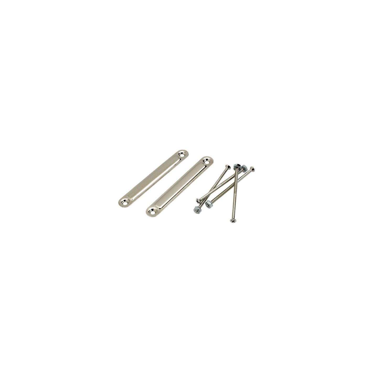 FENDER MEDIUM CHASSIS STRAPS NICKEL