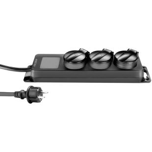 ASP 8747IP3 - 3 POWER STRIP IP44