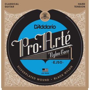 DADDARIO EJ50 BLACK NYLON STRINGS SET
