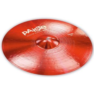 PAISTE 900 COLOR SOUND 19 CRASH RED