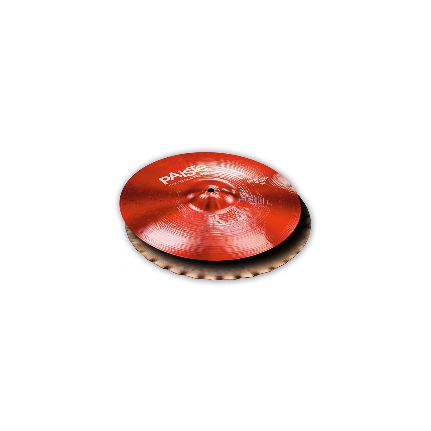 PAISTE 900 COLOR SOUND 14 SOUND EDGE HI-HAT RED