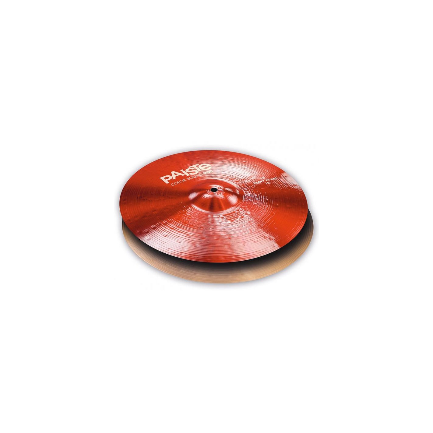 PAISTE 900 COLOR SOUND 15 HEAVY HI-HAT RED