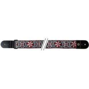FIRE-STONE STRAP FOLKLORE JACQUARD RED WHITE